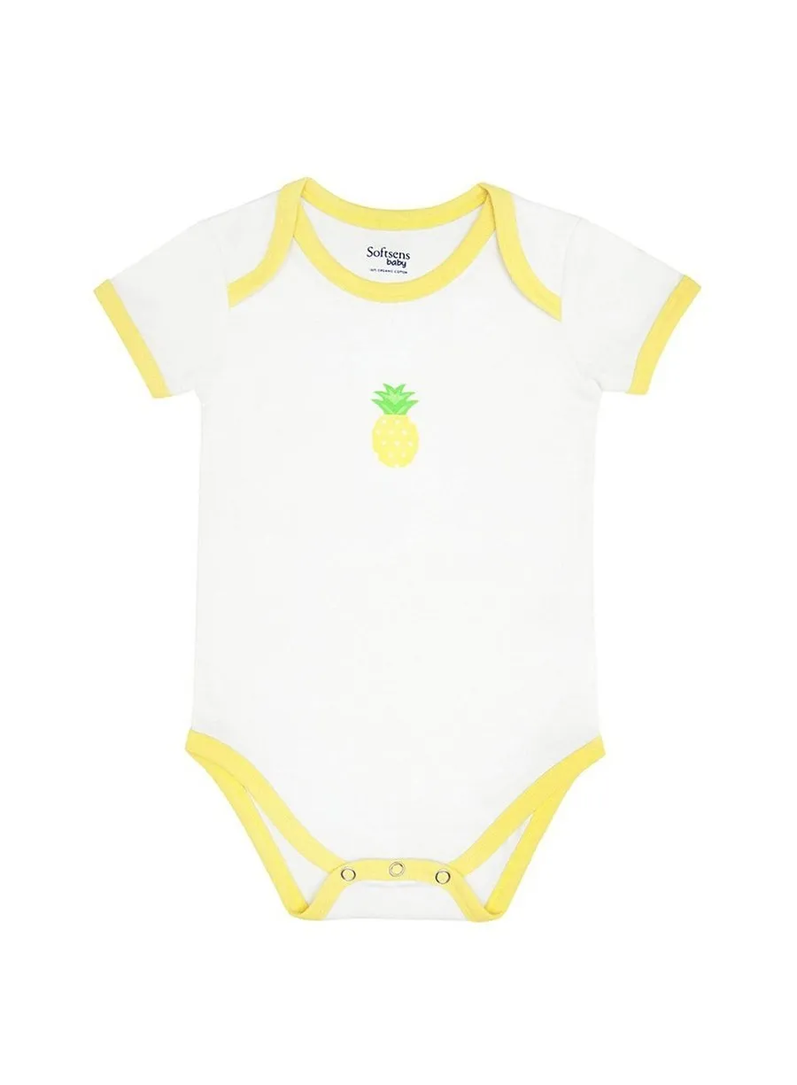 2-Piece Fruity Fresh Bodysuit & Knit Pants Set