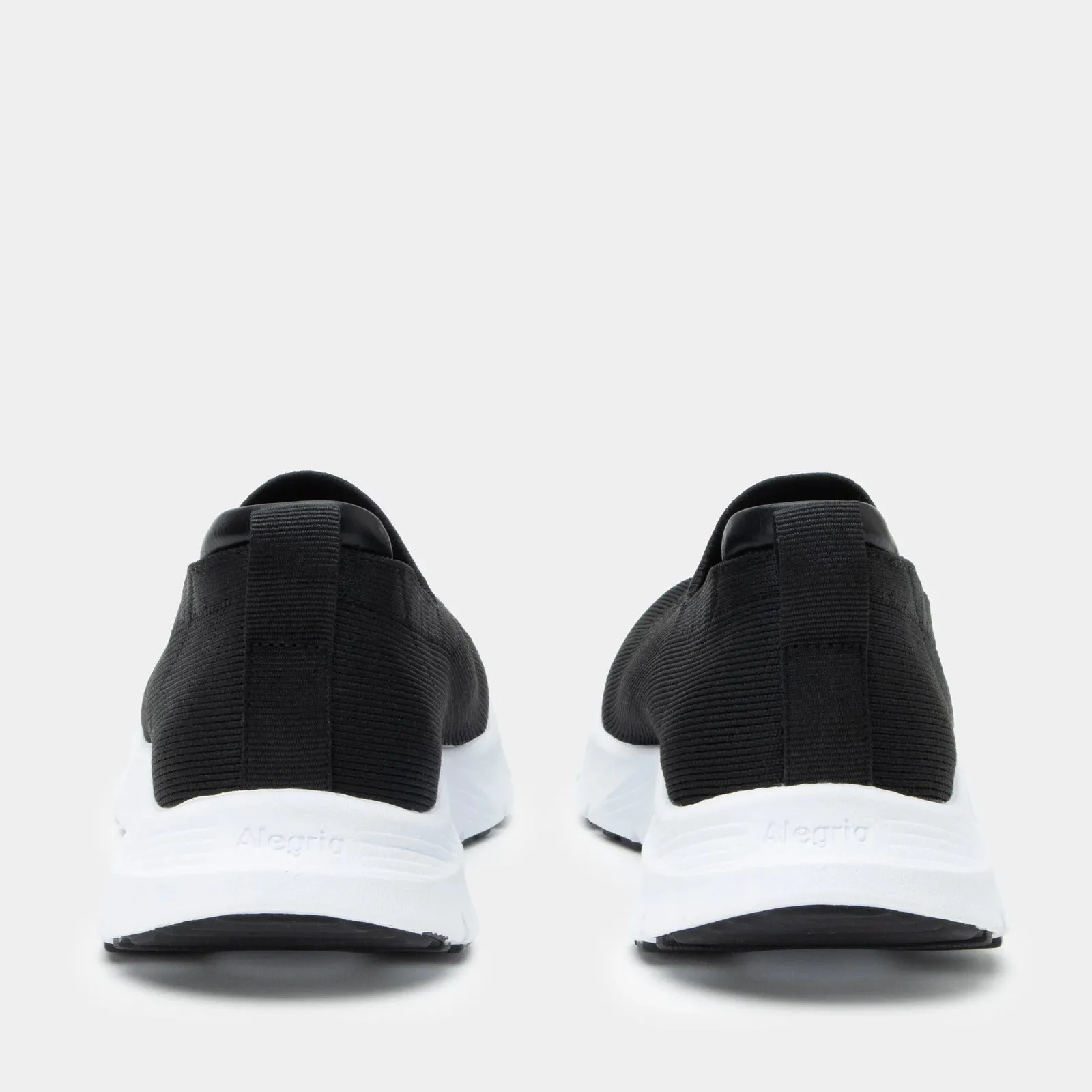 Alegria Womens Sport Shoes Waze Slip On - Black Top
