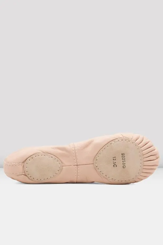 Bloch S0258L Dansoft II Leather Split-Sole PINK Ballet Shoe