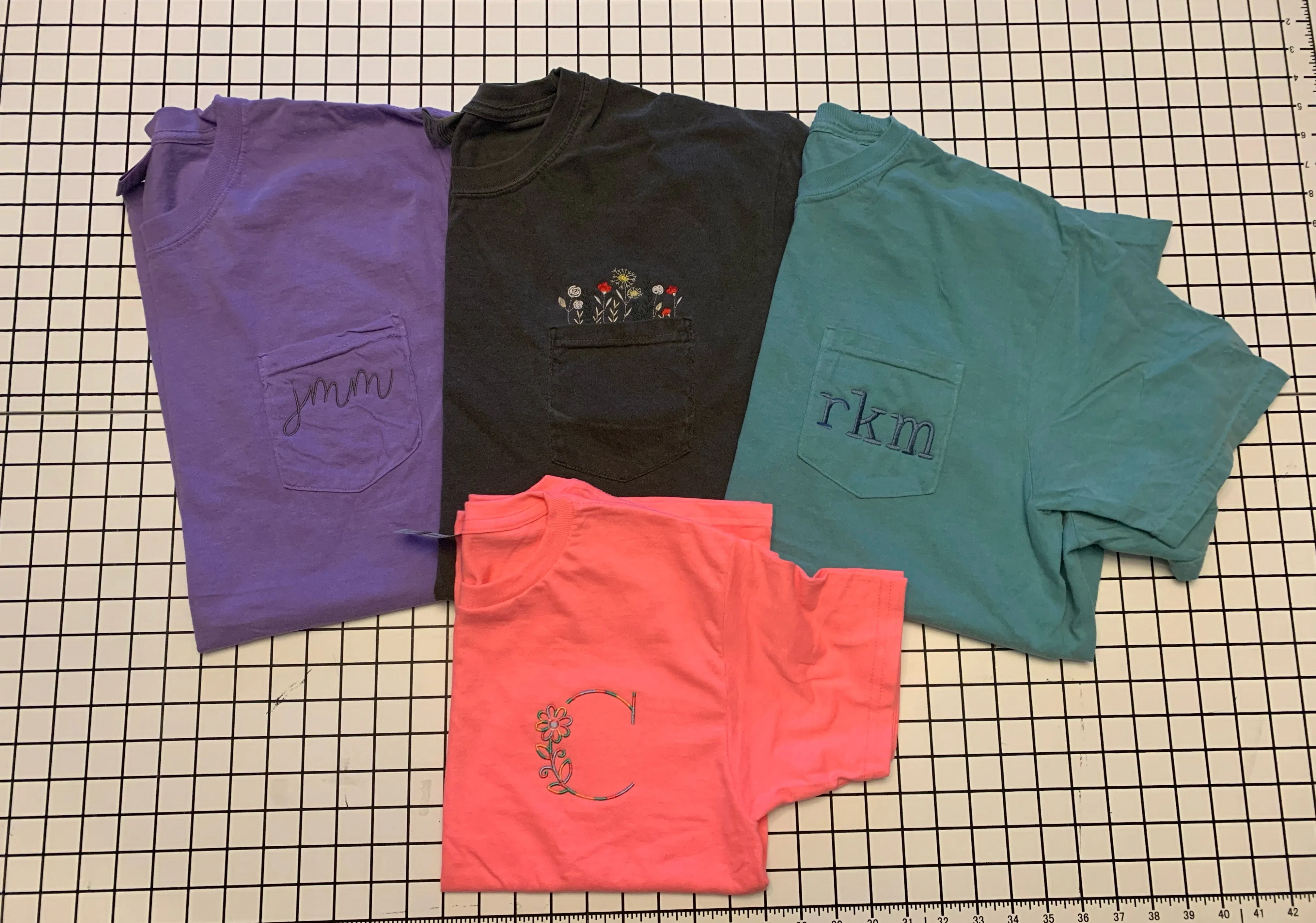 Comfort colors pocket tee