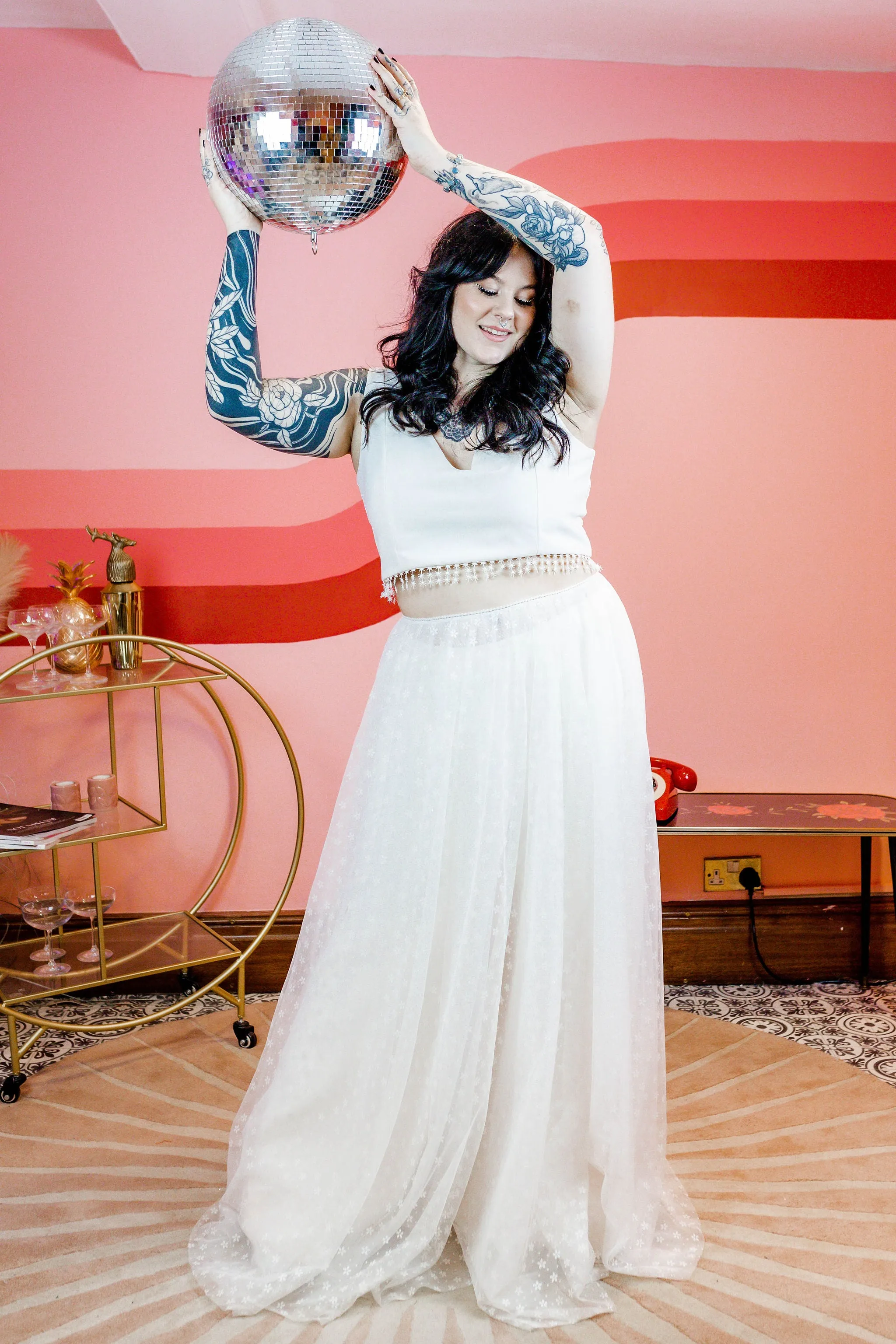 Dolly overlay skirt