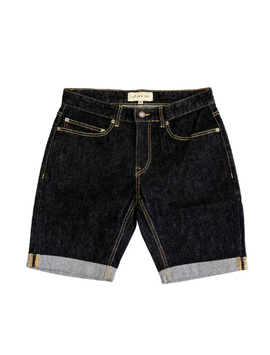 Indigo Jean Shorts