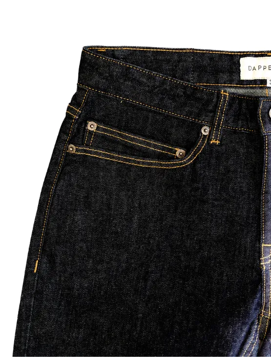 Indigo Jean Shorts