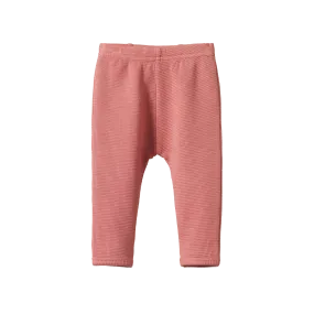 Nature Baby - Selby Waffle Pants Rose Clay