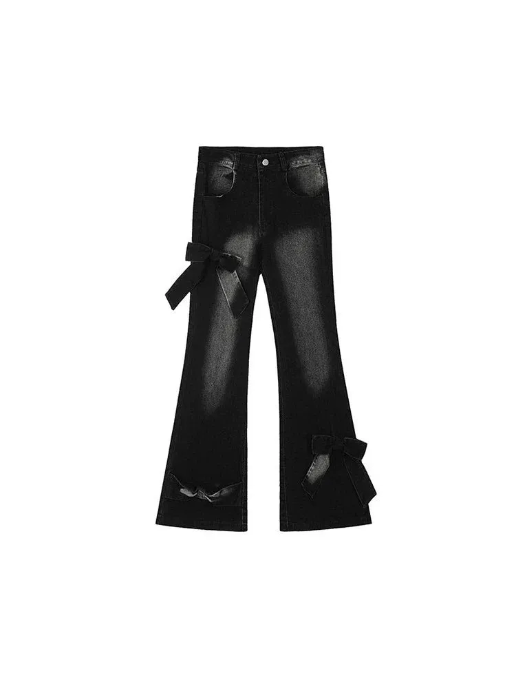 Pants Flared Osh Denim Wide