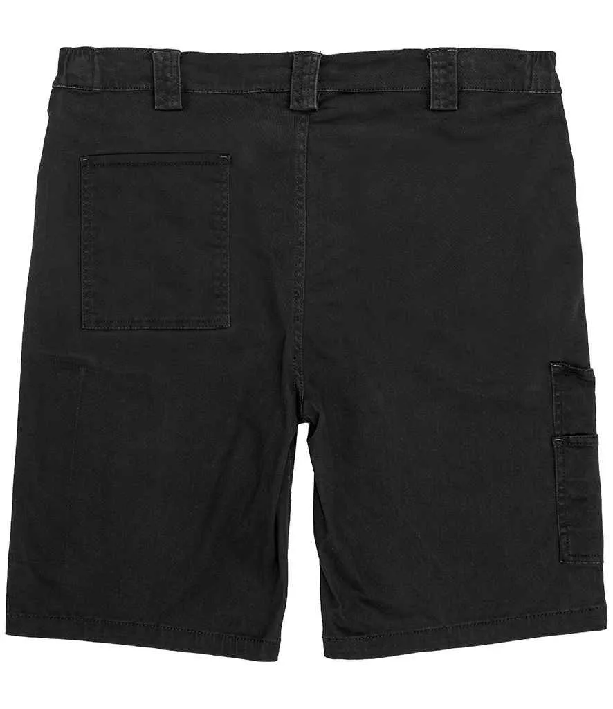 Result Work-Guard Stretch Slim Chino Shorts | Black