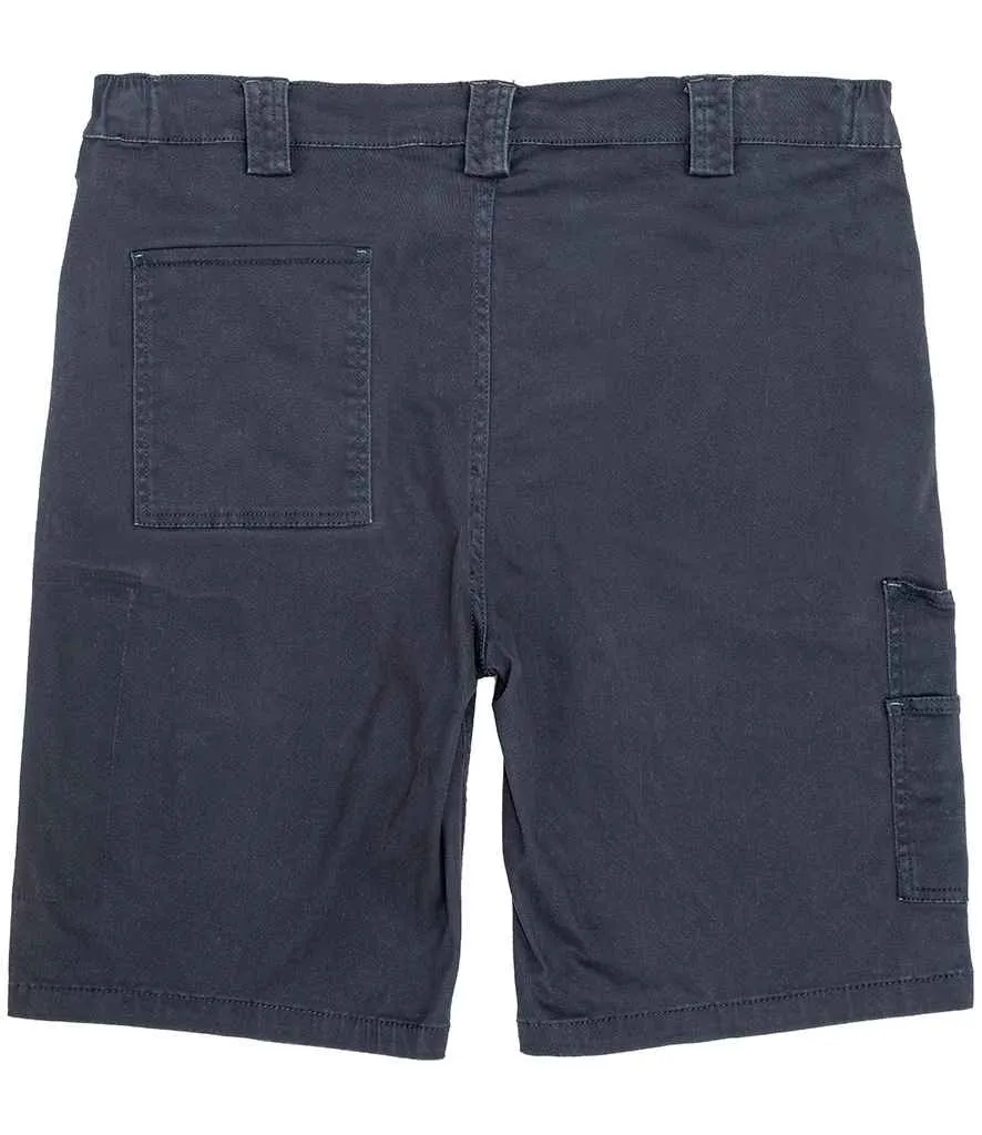 Result Work-Guard Stretch Slim Chino Shorts | Navy