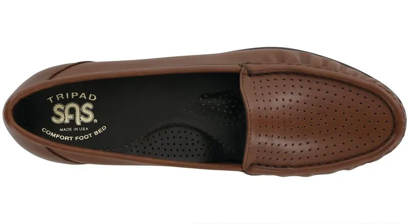 SAS Savvy Slip On Loafer - Russet
