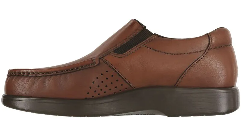 SAS Side Gore Slip On Loafer Antique Tan