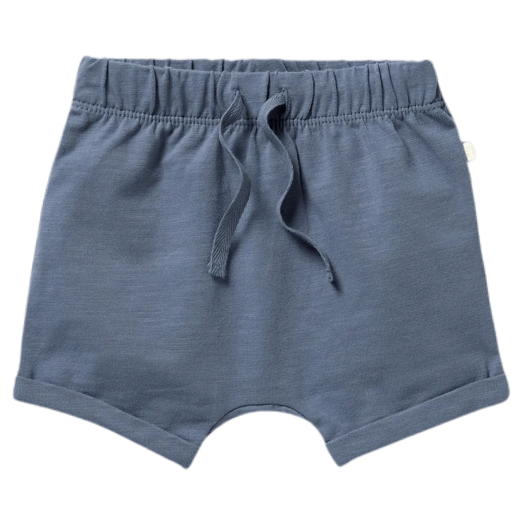 Tie Front Short - Stone