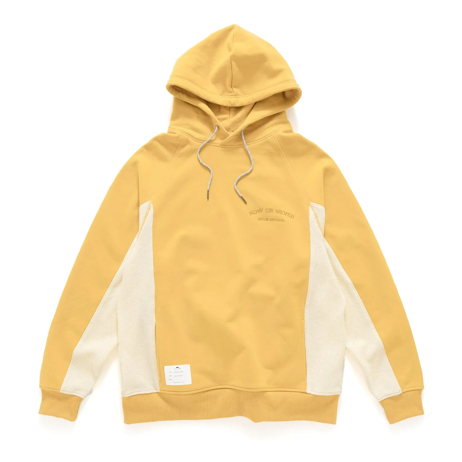 (YW412) Embroidery Sleeve Patch Hoodie